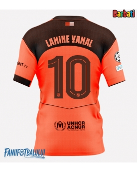 Barcelona Lamine Yamal #10 Tricou Fotbal Replică 2025-26 Barbati Treilea